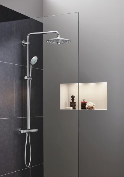 Grohe Euphoria System 260 Brusesystem med termostat til vægmontering Grohe Euphoria System 260 Brusesystem med termostat til vægmontering
