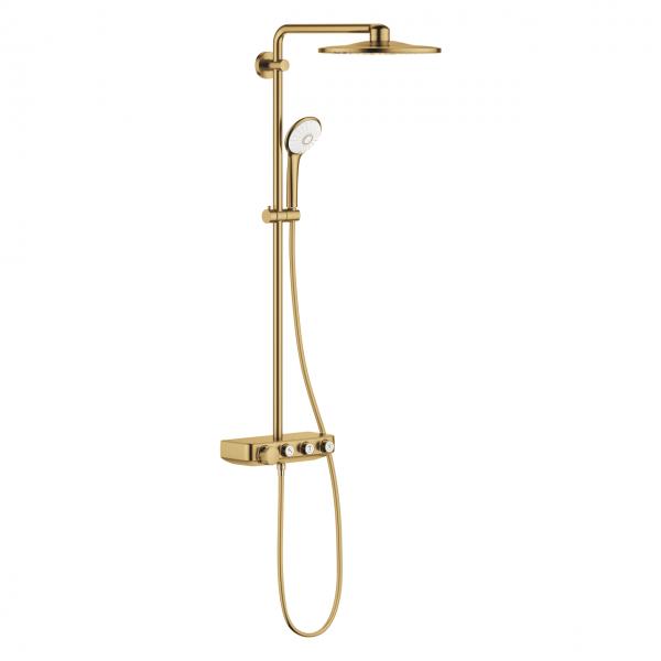 GROHE Euphoria SmartControl 310 Duo brusesystem - Børstet cool sunrise GROHE Euphoria SmartControl 310 Duo brusesystem - Børstet cool sunrise