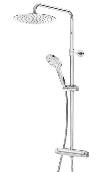 Gustavsberg Nautic Round komplet brusesystem - Krom Gustavsberg Nautic Round komplet brusesystem - Krom