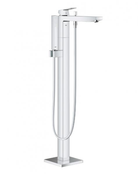 Grohe Eurocube fritstående badekararmatur - Krom Grohe Eurocube fritstående badekararmatur - Krom