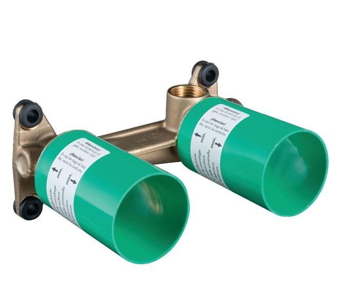 hansgrohe AXOR indbygningsdel til 2-huls håndvaskarmatur hansgrohe AXOR indbygningsdel til 2-huls håndvaskarmatur