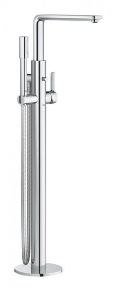 Grohe Lineare fritstående badekararmatur - Krom Grohe Lineare fritstående badekararmatur - Krom