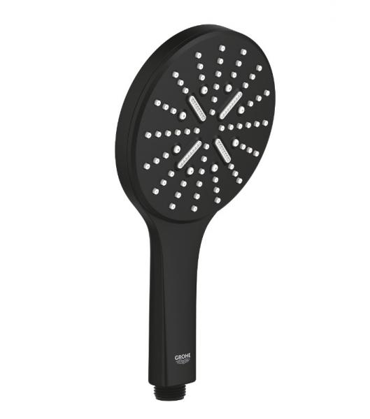 Grohe Rainshower SmartActive håndbruser - 3 spray - Mat sort Grohe Rainshower SmartActive håndbruser - 3 spray - Mat sort
