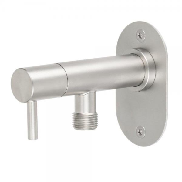 EQI Wall posteventil 120-220/15 mm tilslutning - Rustfrit stål EQI Wall posteventil 120-220/15 mm tilslutning - Rustfrit stål