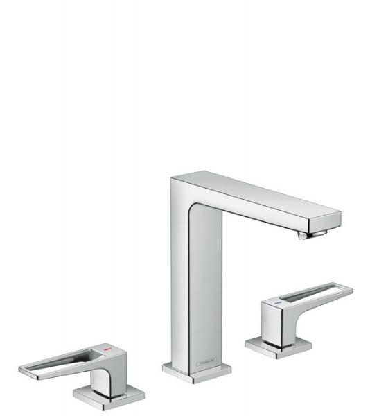 Hansgrohe Metropol 160 3-huls håndvaskarmatur m/bøjlegreb - Krom Hansgrohe Metropol 160 3-huls håndvaskarmatur m/bøjlegreb - Krom