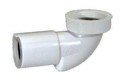 Purus PUM bundventil-vinkel 40 mm X 1.1/2" med lugtspærre Purus PUM bundventil-vinkel 40 mm X 1.1/2" med lugtspærre