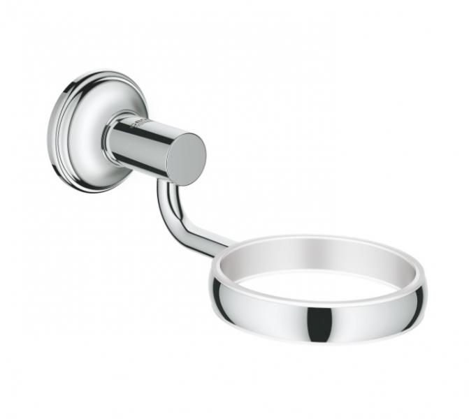 Grohe Essentials Authentic holder til glas, skål, sæbedispenser - Krom Grohe Essentials Authentic holder til glas, skål, sæbedispenser - Krom