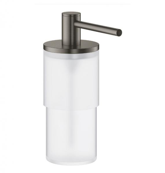 Grohe Atrio sæbedispenser - Børstet hard graphite Grohe Atrio sæbedispenser - Børstet hard graphite