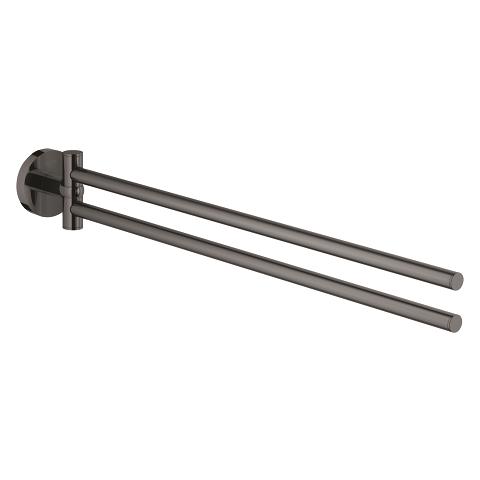 Grohe Essentials håndklædeholder - Poleret hard graphite Grohe Essentials håndklædeholder - Poleret hard graphite