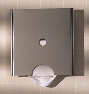 d line papirdispenser - Vægmonteret - Slebet rustfrit stål d line papirdispenser - Vægmonteret - Slebet rustfrit stål