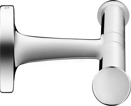 Duravit Starck T dobbelt toiletpapirholder - Krom Duravit Starck T dobbelt toiletpapirholder - Krom