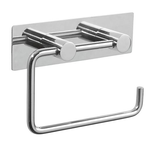 Pressalit toiletpapirholder m/bagplade - Poleret rustfrit stål Pressalit toiletpapirholder m/bagplade - Poleret rustfrit stål