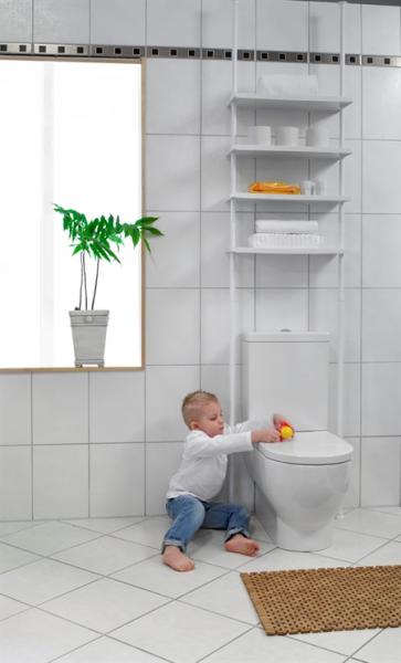 Van Der P Hyldesystem med 4 hylder Højde 250cm, Hvid Van Der P Hyldesystem med 4 hylder Højde 250cm, Hvid