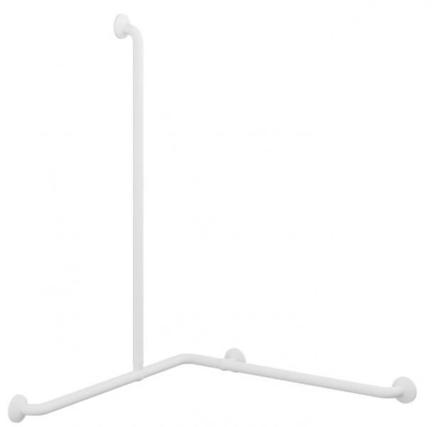 Pressalit PLUS håndgrebshjørne m/lodret greb 762 x 762 x 1090 mm - Hvid Pressalit PLUS håndgrebshjørne m/lodret greb 762 x 762 x 1090 mm - Hvid