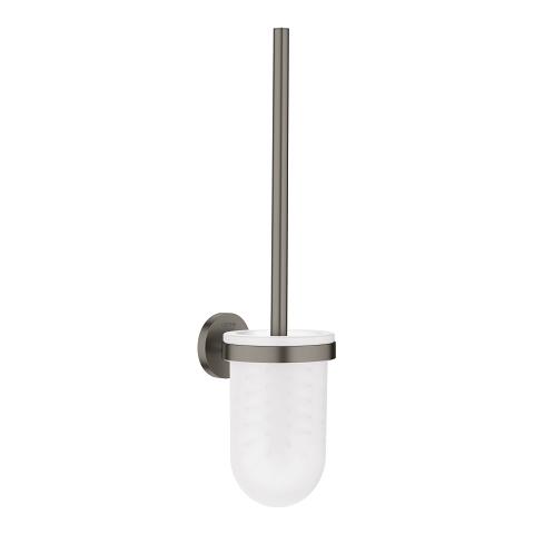 Grohe Essentials toiletbørste til væg - Børstet hard graphite Grohe Essentials toiletbørste til væg - Børstet hard graphite