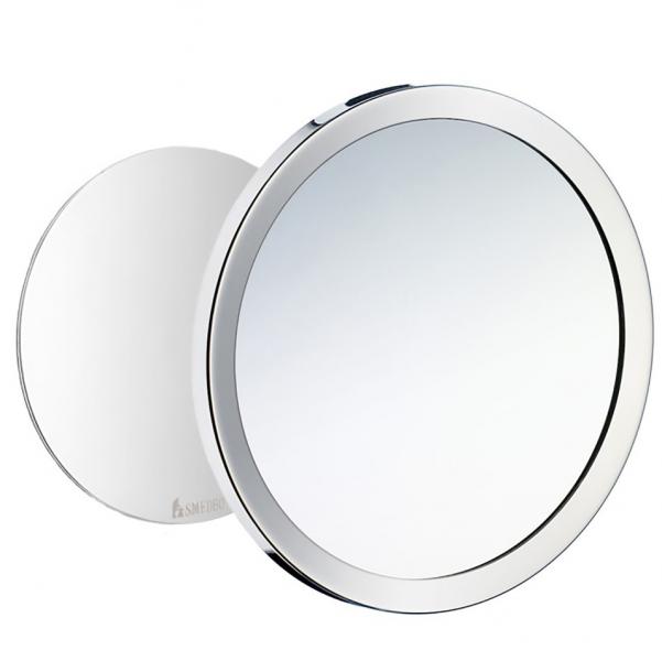 Smedbo Outline makeupspejl m/magnet - 5x forstørrelse - Krom Smedbo Outline makeupspejl m/magnet - 5x forstørrelse - Krom