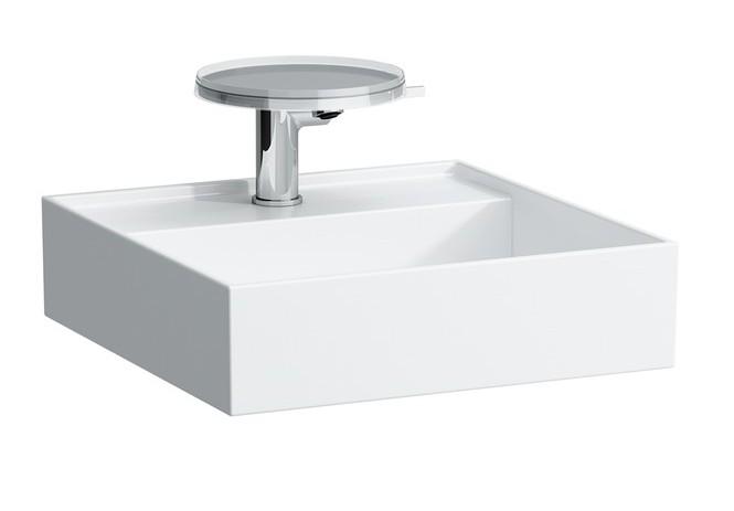 Outlet - Laufen Kartell 46 håndvask t/væg eller møbel - Uden hanehul - Uden overløb Outlet - Laufen Kartell 46 håndvask t/væg eller møbel - Uden hanehul - Uden overløb
