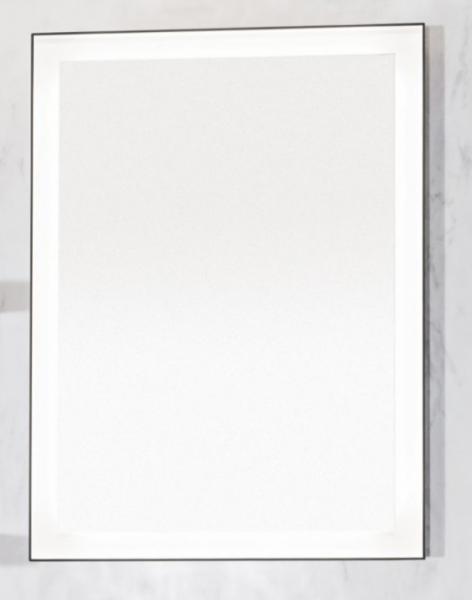 Cassøe Pisa spejl med LEDlys og sort ramme - 60x80 (vendbart) Cassøe Pisa spejl med LEDlys og sort ramme - 60x80 (vendbart)