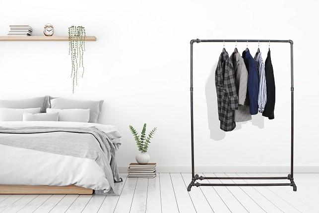 Simple Racks Greenwich Village fritstående tøjsystem - 63 x 35 CM Simple Racks Greenwich Village fritstående tøjsystem - 63 x 35 CM