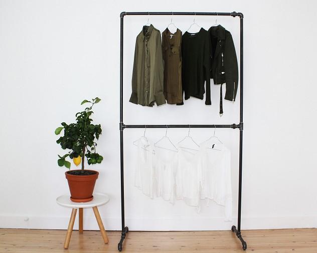 Simple Racks Tribeca fritstående tøjstativ - 63 x 50 CM Simple Racks Tribeca fritstående tøjstativ - 63 x 50 CM