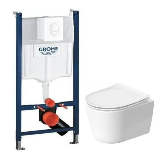 Duravit Soleil by Starck compact RIMless toiletpakke inkl. sæde m/softslose, cisterne og hvid betjening Duravit Soleil by Starck compact RIMless toiletpakke inkl. sæde m/softslose, cisterne og hvid betjening