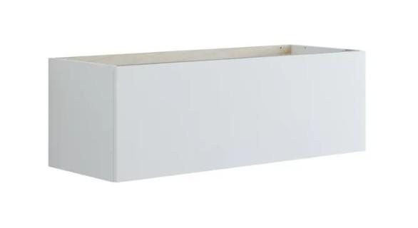 Dansani Luna sideskab 120x40 m/skuffe - Hvid mat Dansani Luna sideskab 120x40 m/skuffe - Hvid mat