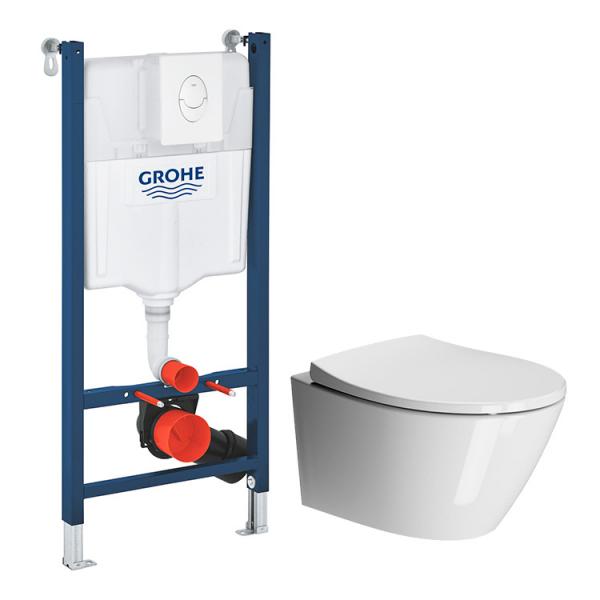GSI Modo 52 kompakt toiletpakke inkl. sæde, cisterne og hvid betjening GSI Modo 52 kompakt toiletpakke inkl. sæde, cisterne og hvid betjening