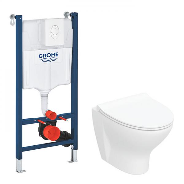 Ifö Spira Style Rimless toiletpakke inkl. sæde m/SoftClose, cisterne og betjening i hvid Ifö Spira Style Rimless toiletpakke inkl. sæde m/SoftClose, cisterne og betjening i hvid