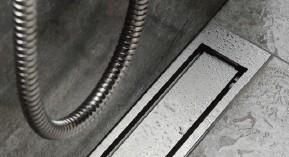 Unidrain Highline panel - Poleret stål - 1000 mm Unidrain Highline panel - Poleret stål - 1000 mm