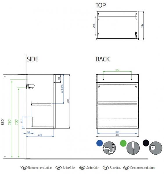 Hafa Go underskab 450 - Hvid Hafa Go underskab 450 - Hvid