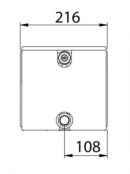 Unite konvektor T44 200 x 1000 mm - 15 kvm Unite konvektor T44 200 x 1000 mm - 15 kvm