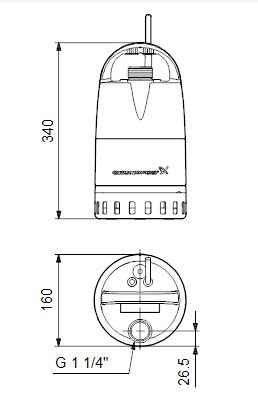 Grundfos UNILIFT CC7-A1 dykpumpe Grundfos UNILIFT CC7-A1 dykpumpe
