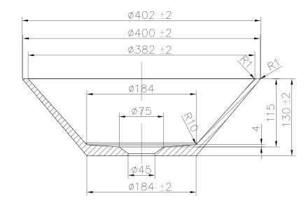 Primy R3 Ø40 Solid Surface fritstående bowlevask - Uden overløb - Hvid mat Primy R3 Ø40 Solid Surface fritstående bowlevask - Uden overløb - Hvid mat