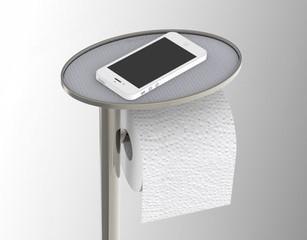 Hefe Ovo toiletpapirholder t/gulv Hefe Ovo toiletpapirholder t/gulv