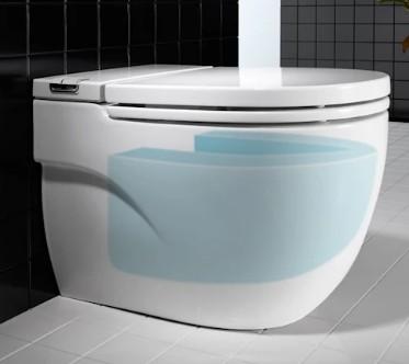 Roca Meridian In-Tank gulvstående toilet m/indbygget cisterne Roca Meridian In-Tank gulvstående toilet m/indbygget cisterne