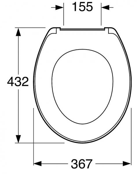 Toiletsæde til Gustavsberg Nordic3/Saval inkl. låg Toiletsæde til Gustavsberg Nordic3/Saval inkl. låg