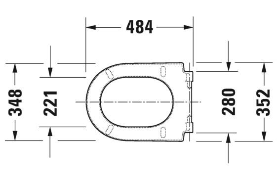 Duravit Starck 3 toiletsæde m/SoftClose og QuickRelease - Forlænget Duravit Starck 3 toiletsæde m/SoftClose og QuickRelease - Forlænget