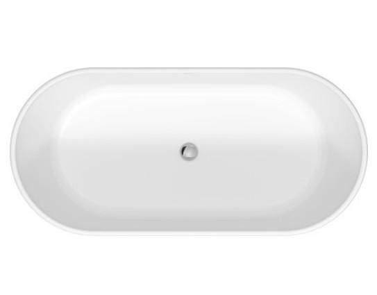 Duravit D-Neo fritstående badekar 1600 x 750 mm - Mat hvid Duravit D-Neo fritstående badekar 1600 x 750 mm - Mat hvid