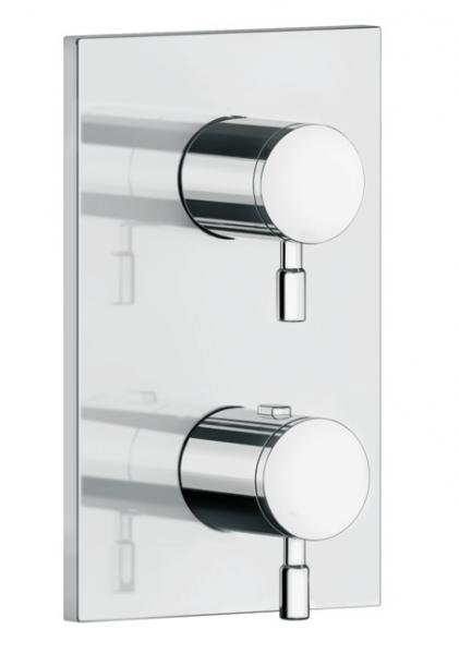 Damixa Udvendige dele til indbygnings termostat krom Damixa Udvendige dele til indbygnings termostat krom