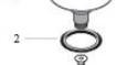 HANSGROHE LÆBEPAKNING T/PUSH-OPEN HANSGROHE LÆBEPAKNING T/PUSH-OPEN