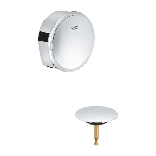 Grohe Forplade til af- og overløbsgarniture mm Grohe Forplade til af- og overløbsgarniture mm
