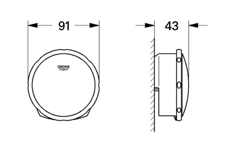 Grohe talentofill til badekar - Børstet Cool sunrise (udvendige dele) Grohe talentofill til badekar - Børstet Cool sunrise (udvendige dele)