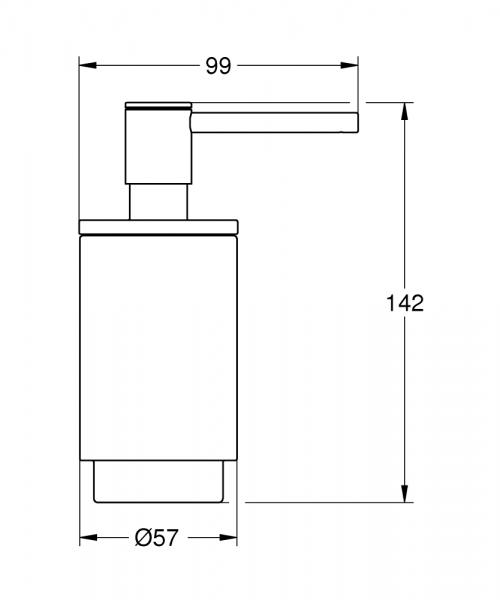 Grohe Selection sæbedispenser - Krom Grohe Selection sæbedispenser - Krom