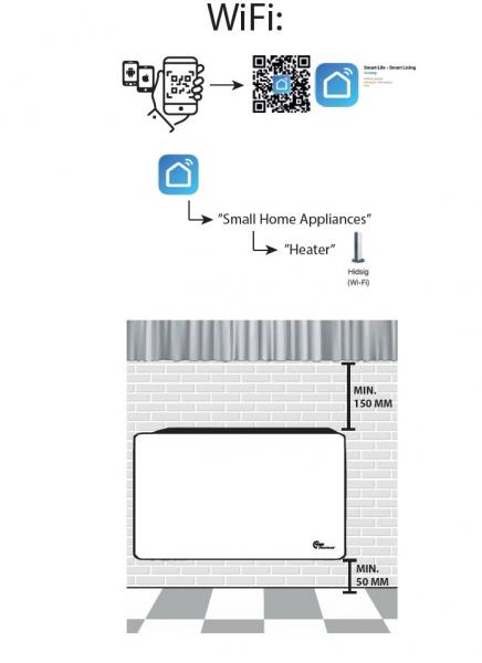 Thermex HeatMex WiFi el radiator - 750 W Thermex HeatMex WiFi el radiator - 750 W