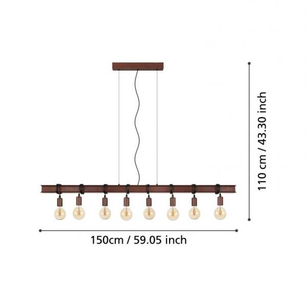Eglo Townshend 4 pendellampe Eglo Townshend 4 pendellampe