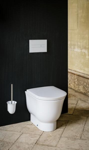 Laufen The New Classic toiletbørste t/væg - Hvid Laufen The New Classic toiletbørste t/væg - Hvid