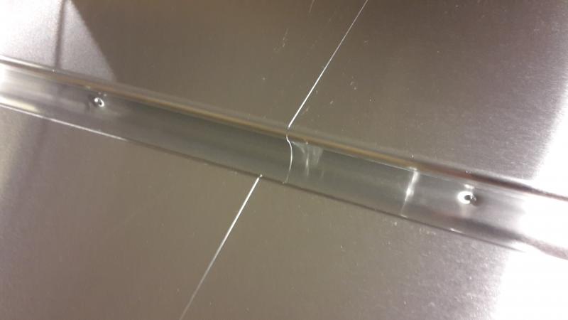 Varmefordelingsplade 20mm - 1150x280 mm sømfri Alu Varmefordelingsplade 20mm - 1150x280 mm sømfri Alu