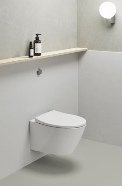 GSI Modo 52 kompakt toiletpakke inkl. sæde, cisterne og hvid betjening GSI Modo 52 kompakt toiletpakke inkl. sæde, cisterne og hvid betjening