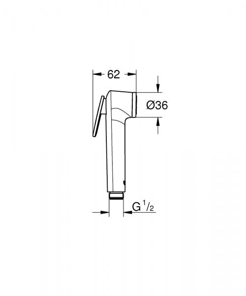 Grohe Vitalio trigger spray 30 håndbruser Grohe Vitalio trigger spray 30 håndbruser