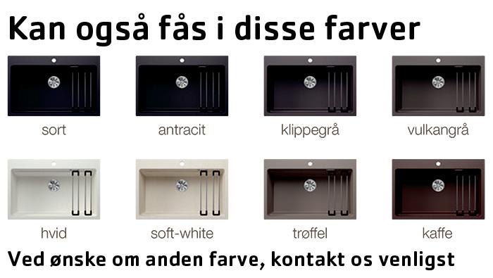 Blanco Etagon 6 køkkenvask m/Linus køkkenarmatur - Trøffel Blanco Etagon 6 køkkenvask m/Linus køkkenarmatur - Trøffel